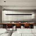 V8 Apartment / DA bureau - Interior Photography, Wood, Table, Lighting, Chair