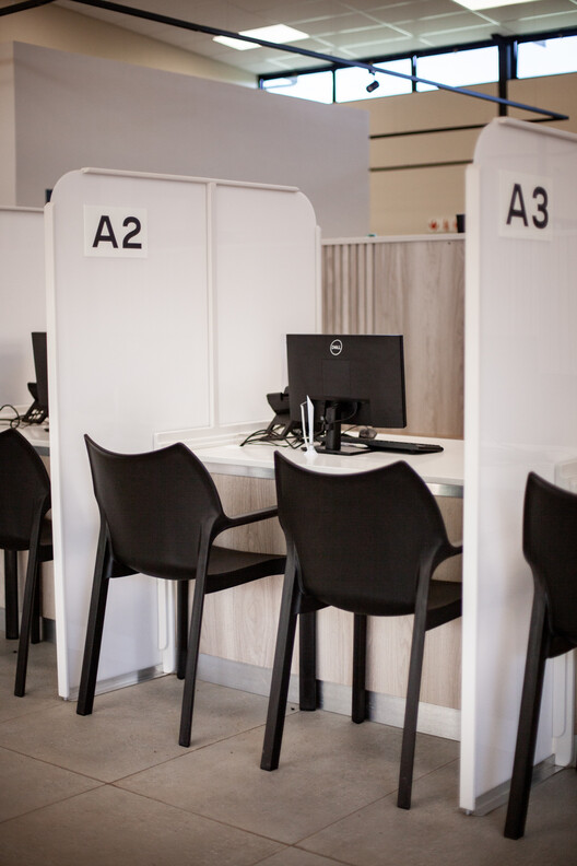 Hope for the Blind Eye Hospital / LEMEG Architects - Interior Photography, Chair, Table