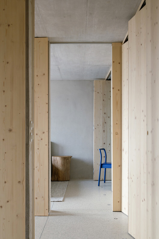 House above the Lake / NOIZ architekti - Interior Photography, Wood, Concrete