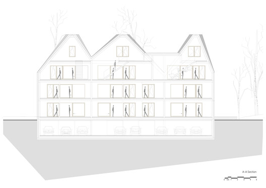 Walferdange Residences / dagli + atélier d’architecture - Image 16 of 17