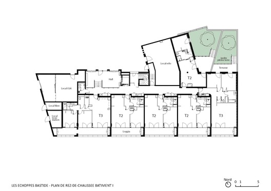 Les Échoppes Bastide Housing / eliet&lehmann architectes - Image 31 of 41