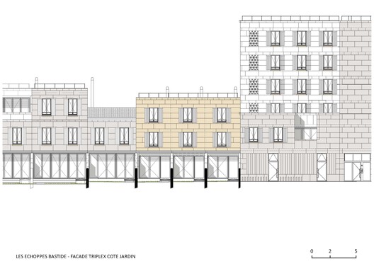 Les Échoppes Bastide Housing / eliet&lehmann architectes - Image 39 of 41