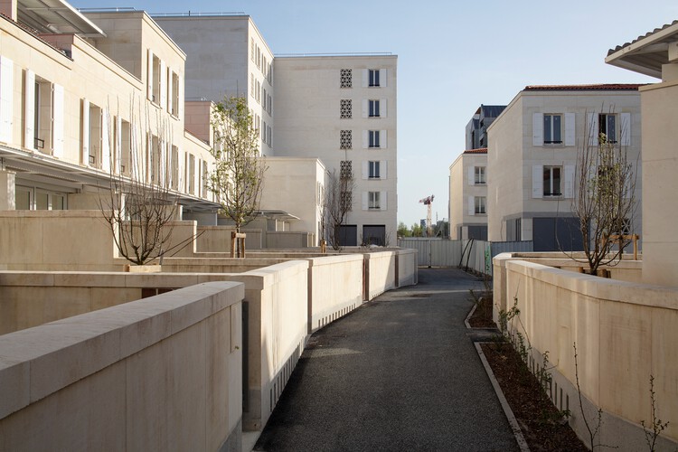 Les Échoppes Bastide Housing / eliet&lehmann architectes - Exterior Photography, Facade, Concrete