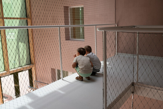 Gyöngyszem Kindergarten / Archikon Architects - Interior Photography, Balcony