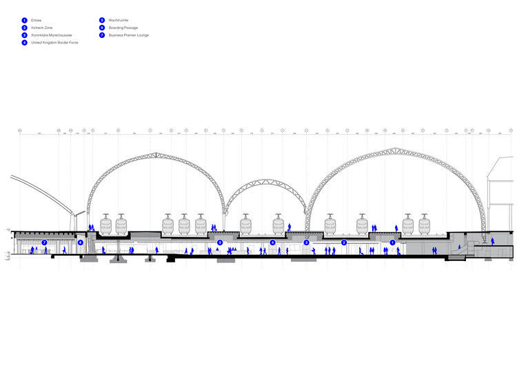 UK Terminal Amsterdam Centraal Station / Superimpose Architecture + architectural studio ZJA - Image 18 of 28