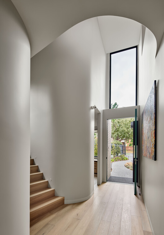 Ripple House / Atlas Architects - Interior Photography, Stairs, Wood, Handrail