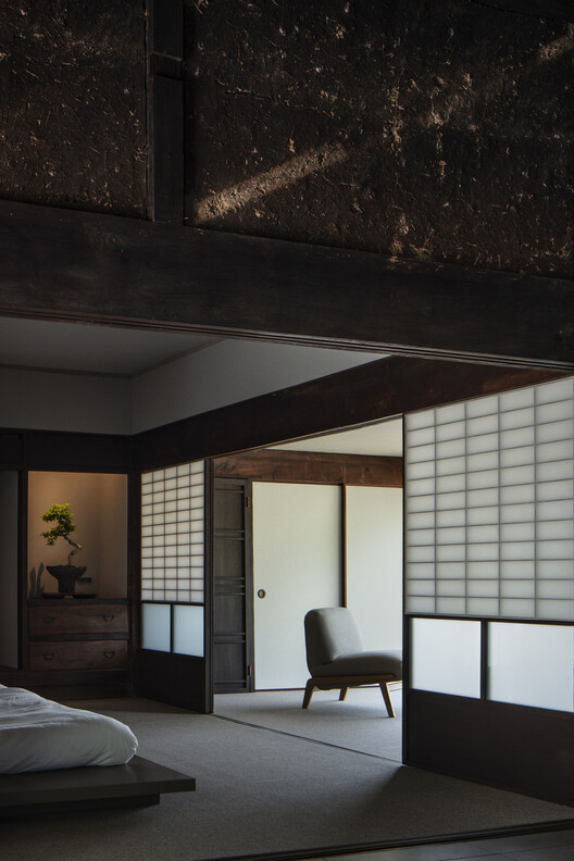 House of Local Spirits / atelier SALAD - Interior Photography, Wood, Lighting, Bedroom, Glass, Bed