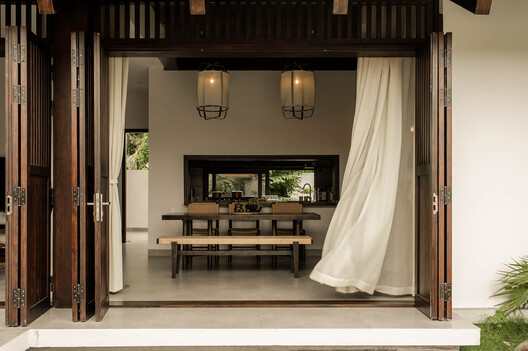 House in Thuan Hoa / 3fconcept - Interior Photography, Wood, Lighting, Table, Chair, Beam