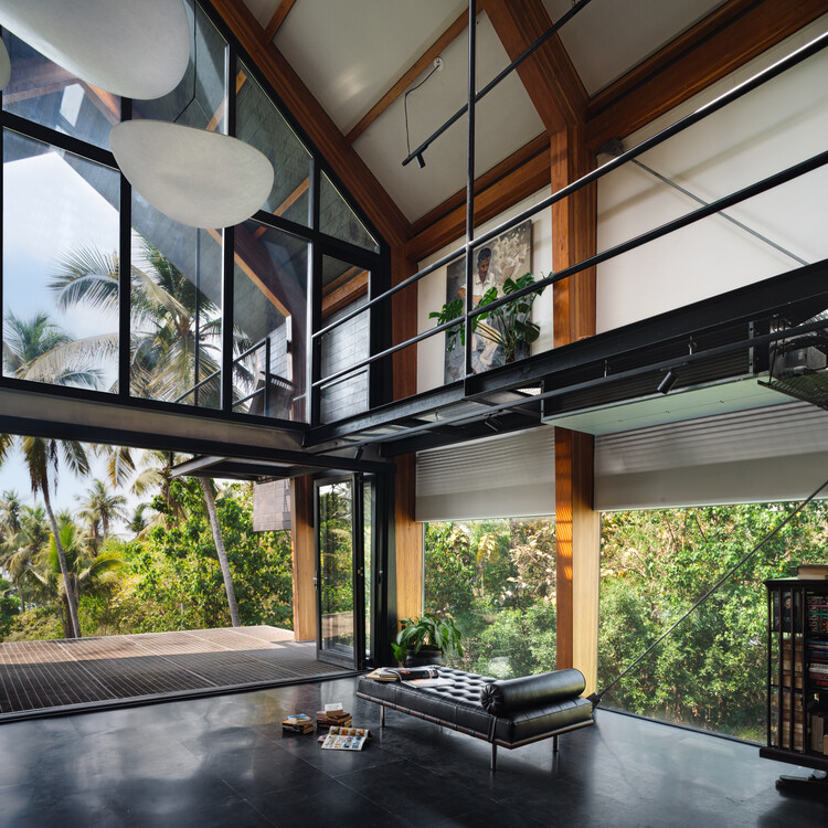 Residencia Timber / Architecture Discipline - Fotografía interior, Madera, Iluminación, Fijación Vigas, Sillas