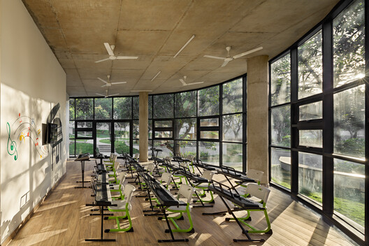 Euro School Banerghatta / Vijay Gupta Architects (VGA)  - Interior Photography, Chair