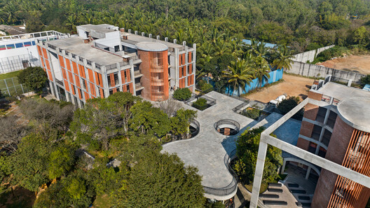 Euro School Banerghatta / Vijay Gupta Architects (VGA)  - Exterior Photography