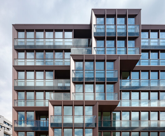 Dockyard Hybrid Office Building / Tchoban Voss Architekten - Exterior Photography, Balcony