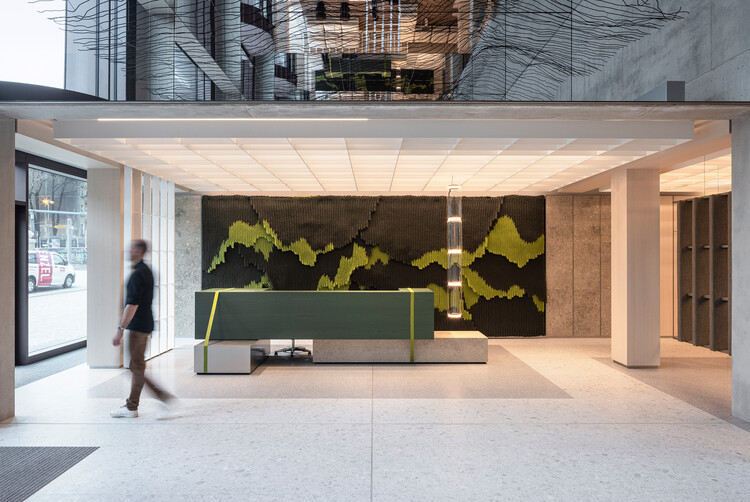 船坞混合功能办公大楼 / Tchoban Voss Architekten - 室内图, 玻璃