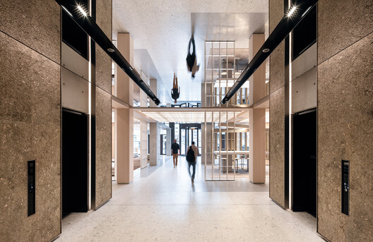 Dockyard Hybrid Office Building / Tchoban Voss Architekten - Interior Photography, Glass