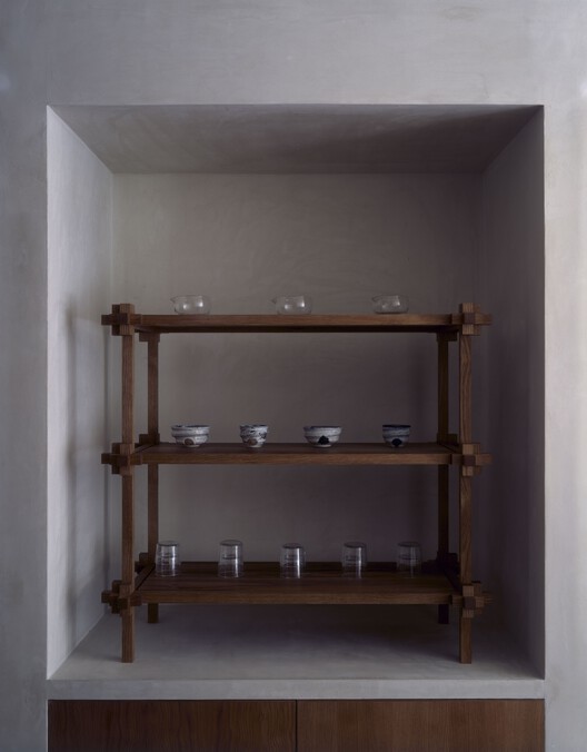 KURA-GE Coffee Shop / Remy Aznar + Moyésoa - Interior Photography, Shelving