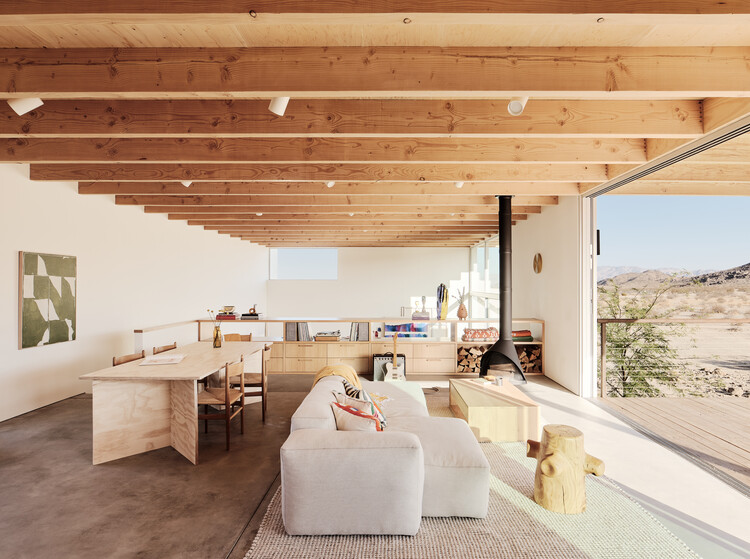 High Desert House/Ryan Leedner Arquitectura Fotografía interno, sala de estar
