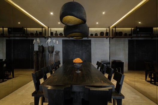Yuki - Uluwatu / Studio Tanama - Interior Photography, Dining room, Wood, Table, Lighting, Chair