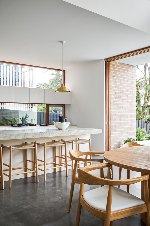 Freihaus / Gockel Architects - Interior Photography, Dining room, Wood, Table, Chair