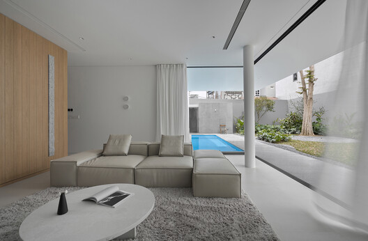 DOM House / DAO studio - Interior Photography, Living Room