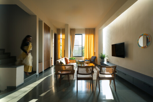 The Turahalli House / ShoulderTap - Interior Photography, Wood, Lighting, Chair, Glass