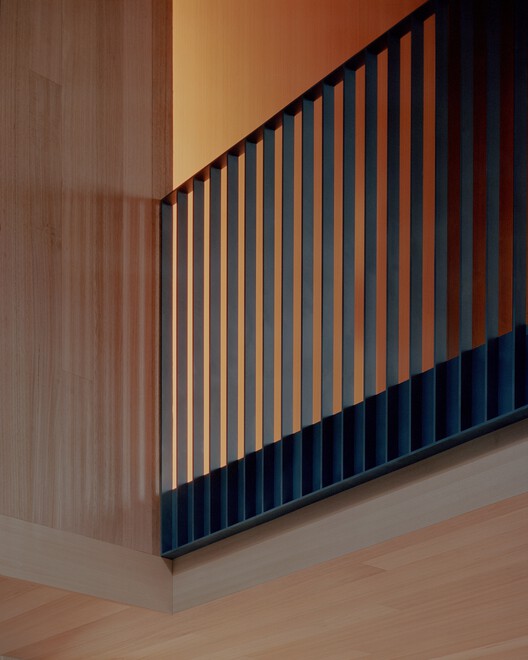 Echo House / PARABOLICA - Interior Photography, Wood, Handrail