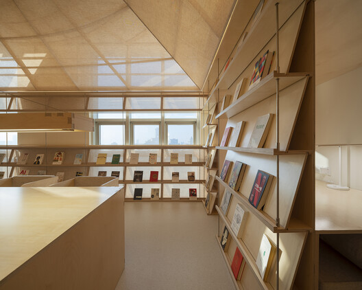 Yixing Study Space / Atelier d'More - Interior Photography, Wood, Shelving