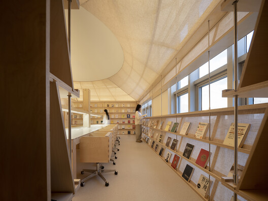 Yixing Study Space / Atelier d'More - Interior Photography, Shelving, Lighting, Glass