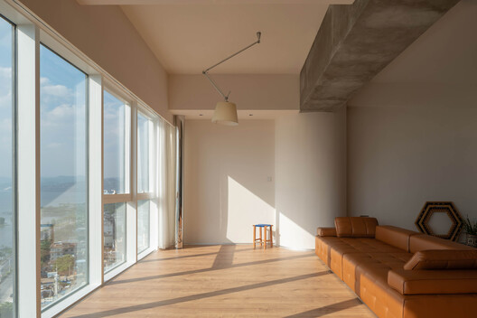 Sky Migratory Bird Observatory Residence / HAS design and research - Interior Photography, Wood, Glass