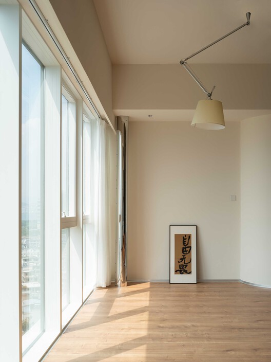 Sky Migratory Bird Observatory Residence / HAS design and research - Interior Photography, Wood, Lighting, Glass