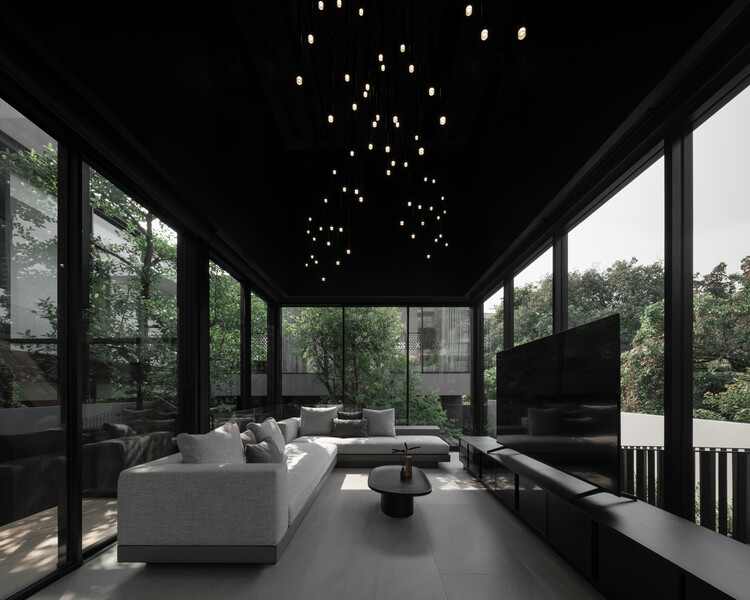 Casa Lane / CORE Cluster - Fotografia de Interiores, Sala de Estar, Sofá, Iluminação, Vidro, Cadeira