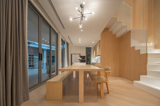 M House / IDIN Architects - Interior Photography, Wood, Lighting, Glass, Chair