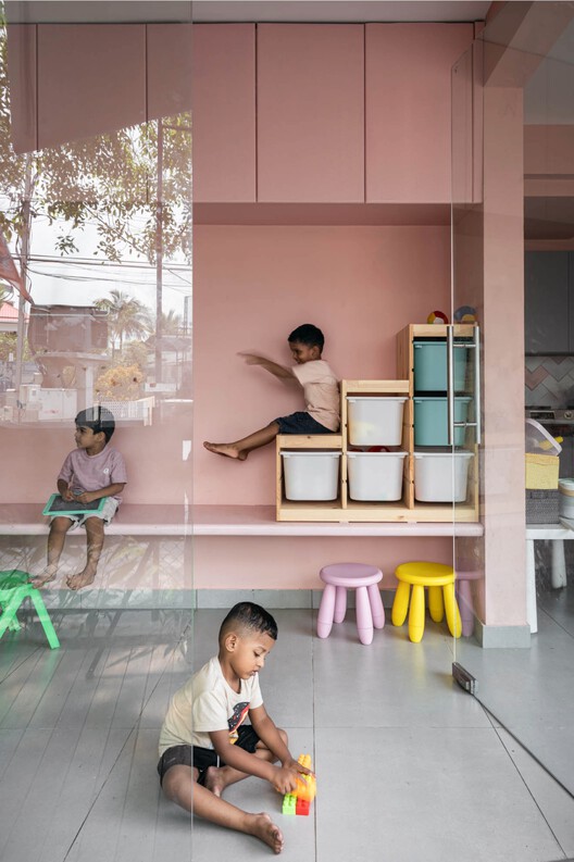 Anganwadi Childhood Care Facility / Fahed+Architects - Interior Photography