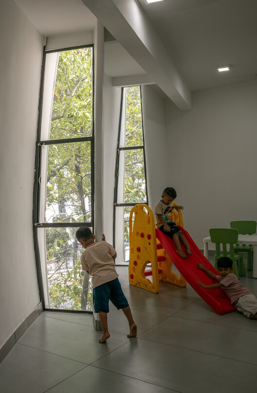 Anganwadi Childhood Care Facility / Fahed+Architects - Interior Photography