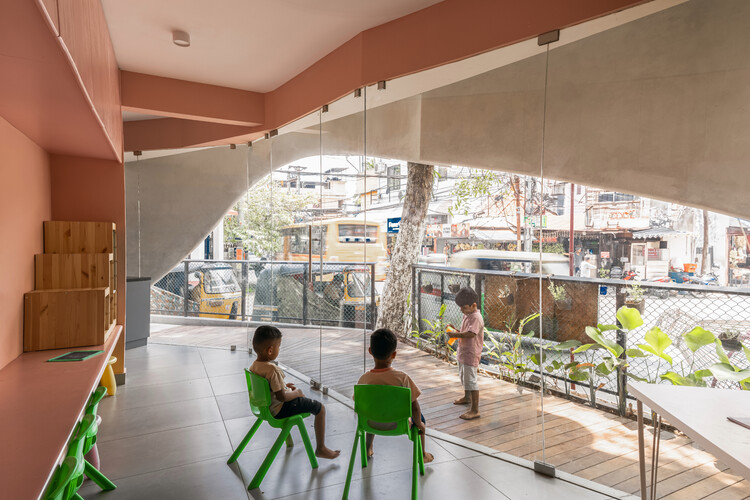 Anganwadi / Fahed+Architects Children's Center - Fotos interiores, Balcón