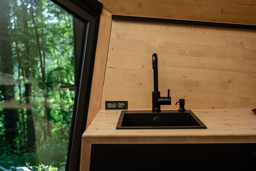 PEBL Cabins / Hello Wood - Interior Photography, Wood