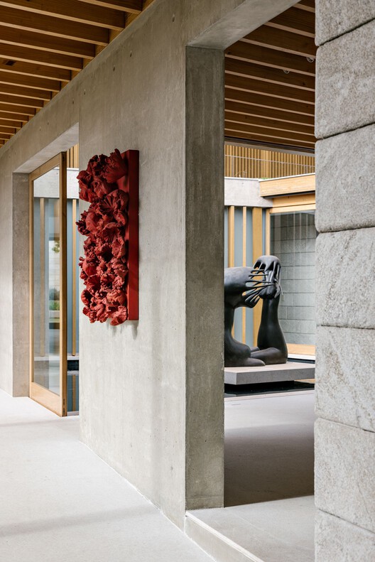 Bosque House / FGMF - Interior Photography, Wood