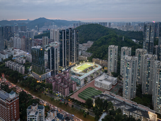 Shenzhen Art High School / O-office Architects - Exterior Photography, Cityscape, Aerial View Photography