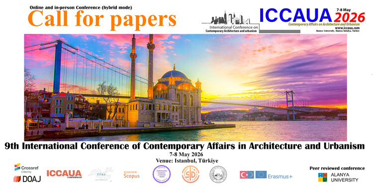 9th International Conference of Contemporary Affairs in Architecture and Urbanism, ICCAUA2026 - Image 1 of 2