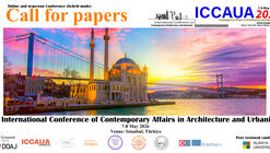 9th International Conference of Contemporary Affairs in Architecture and Urbanism, ICCAUA2026