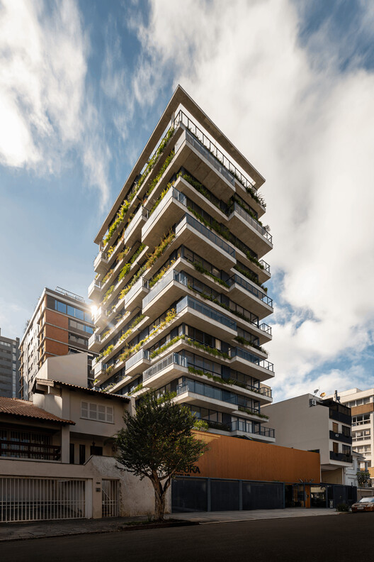 Edificio Singapur / Ospa Arquitetura E Urbanismo - Fotos al aire libre, fachadas, Balcón