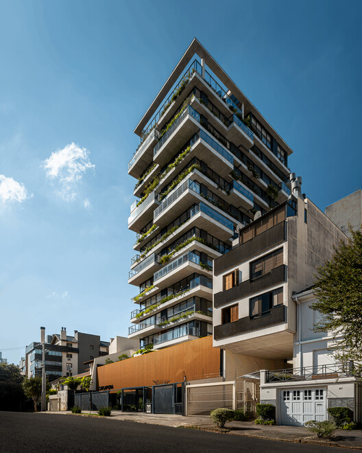 Edificio Singapur / Ospa Arquitetura E Urbanismo - Fotos al aire libre, fachadas, Balcón