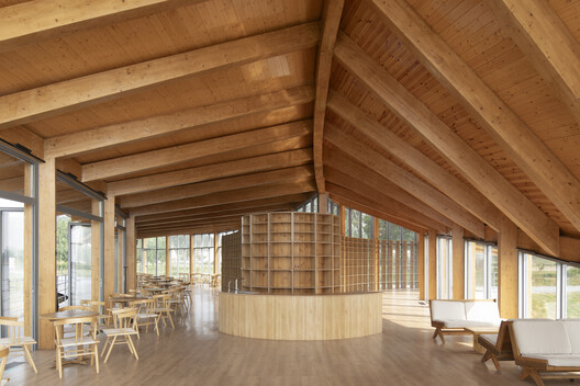 The Driftwood Village Center / Primary Architects - Interior Photography, Wood, Beam
