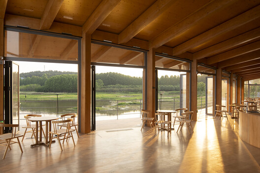 The Driftwood Village Center / Primary Architects - Interior Photography, Dining room, Wood