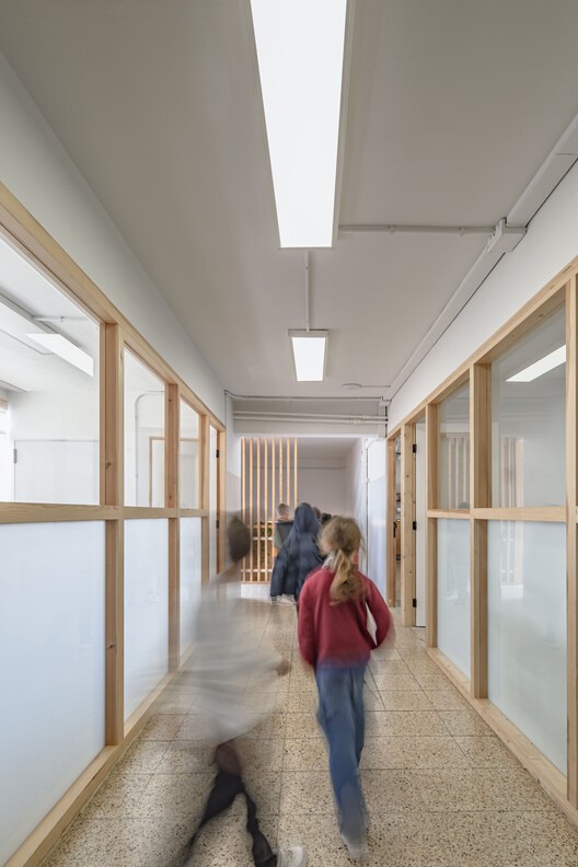 Santa en la escuela Connor