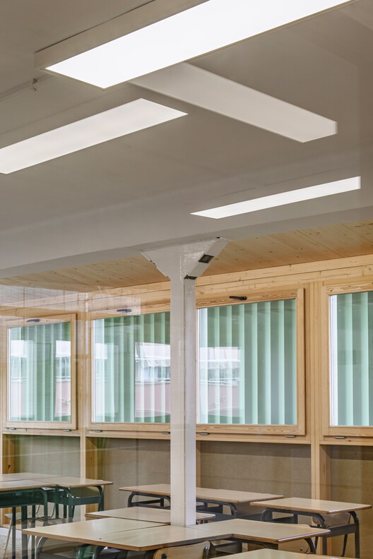 Santa en la escuela Connor