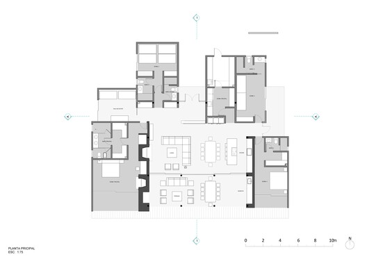 Casa Aguadulce / Benjamin Goñi Arquitectos + Claro + Westendarp Arquitectos - Imagen 16 de 20