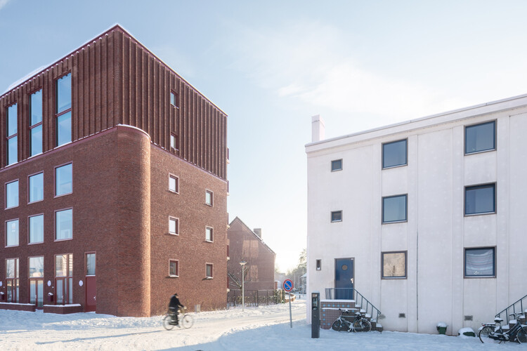 Miller Apartment Building / Martens Willems Architecten - Exterior Photography
