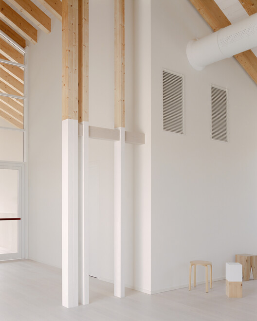 Civic Center / Archiplanstudio - Interior Photography, Wood, Beam, Column