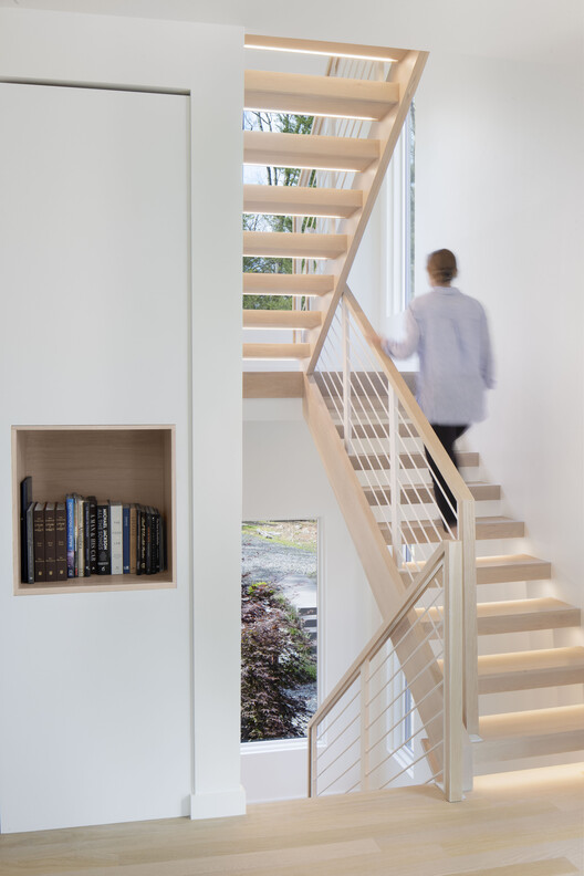 ClusterOne Residence / Studio MM Architect - Interior Photography, Stairs, Wood, Handrail, Door