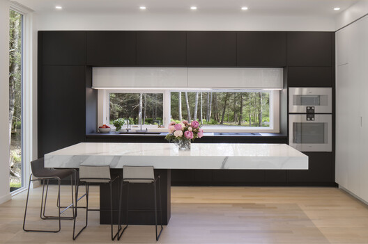 ClusterOne Residence / Studio MM Architect - Interior Photography, Kitchen, Wood, Countertop, Lighting, Glass